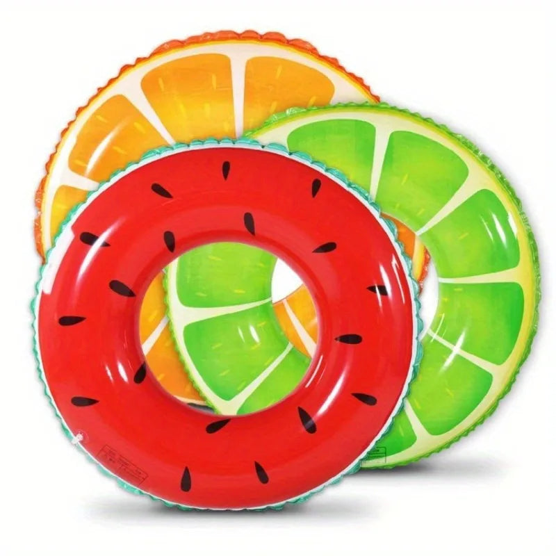 Fruit-Shaped Swimming Ring for Adults | Fun Pool Float
