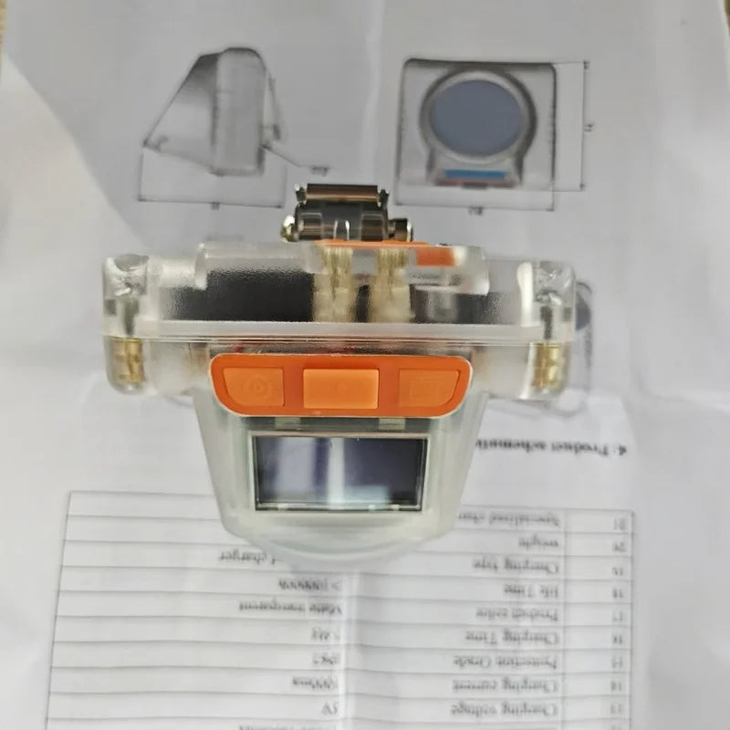 SHINEKNOT IP67 Mining Headlamp | 6600mAh LED Headlight