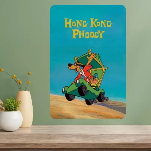 Hong Kong Phooey Classic TV Show Metal Poster Sign