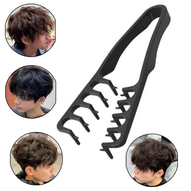 Texture Hair Styling Comb – Bangs, Volume & Fluffy Hair
