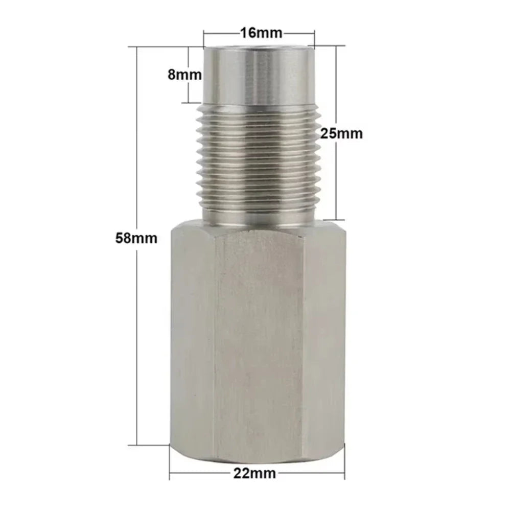 O2 Sensor Spacer Adapter | Mini Catalytic Converter M18x1.5