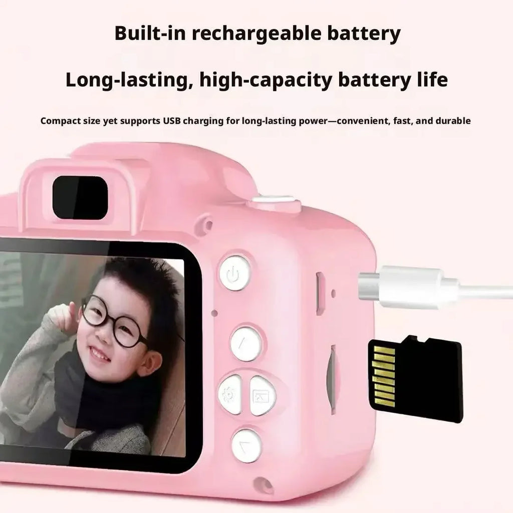 Kids Dual Lens Digital Camera 20MP 1080P 128GB | Boys & Girls