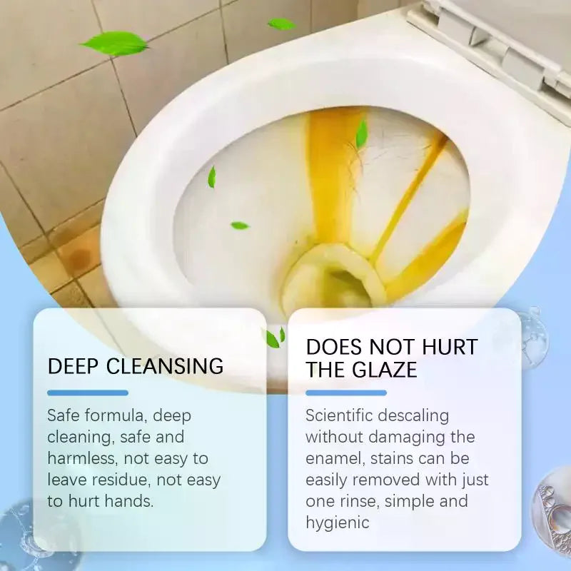 Toilet Cleaning Powder – Descaler, Deodorizer & Stain Remover