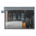 Mesh Zipper Cosmetic Bag | Travel Toiletry Organizer 3 Sizes