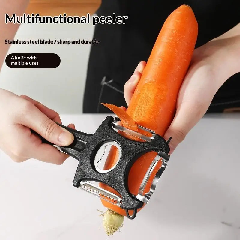 1 Creative Stainless Steel Fruit Peeler Handheld Vegetable Peeling