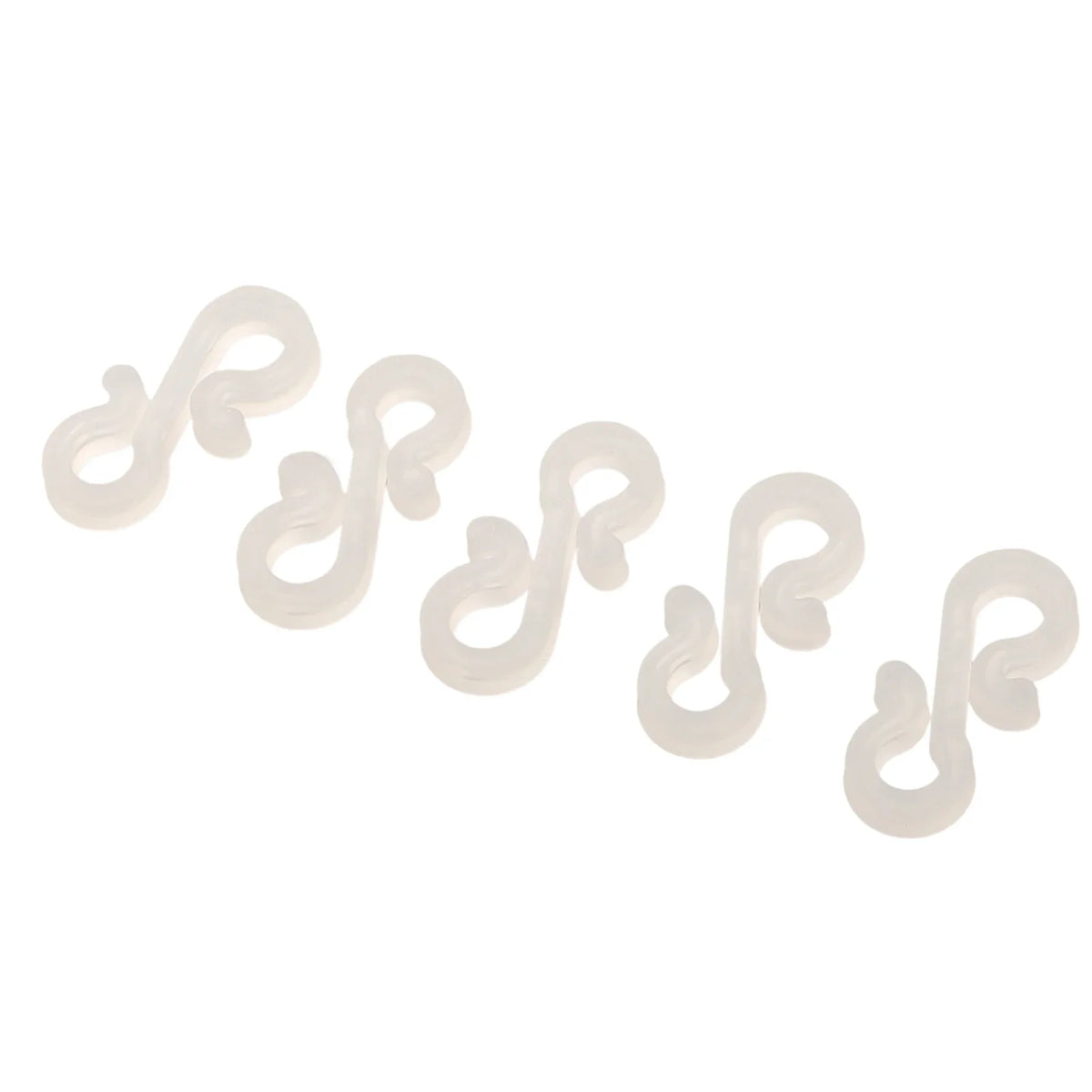 150-Pack Mini Gutter Hooks – Reusable Outdoor Light Clips