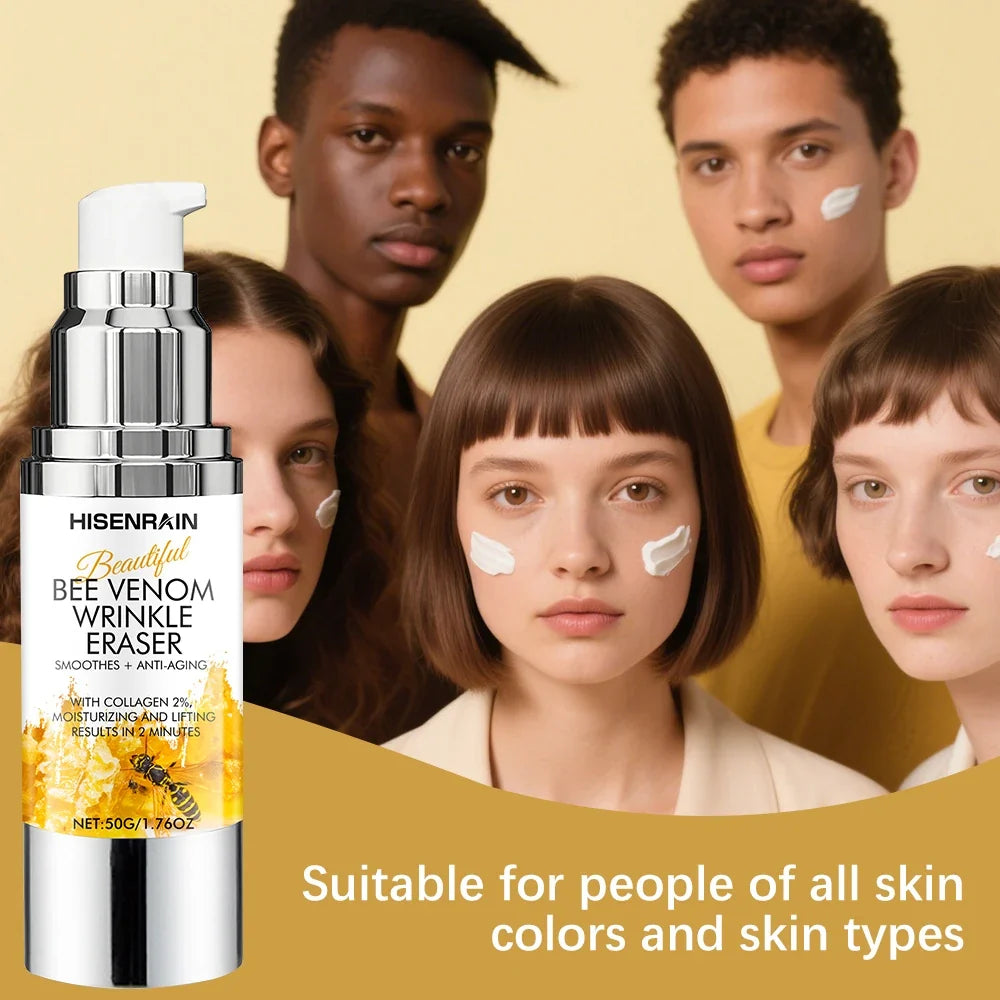 HISENRAIN Bee Venom Anti-Wrinkle Firming Face & Neck Cream 50g