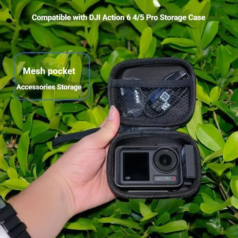 Mini Carrying Case for DJI Osmo Action & Insta360 Go | Splash-Proof