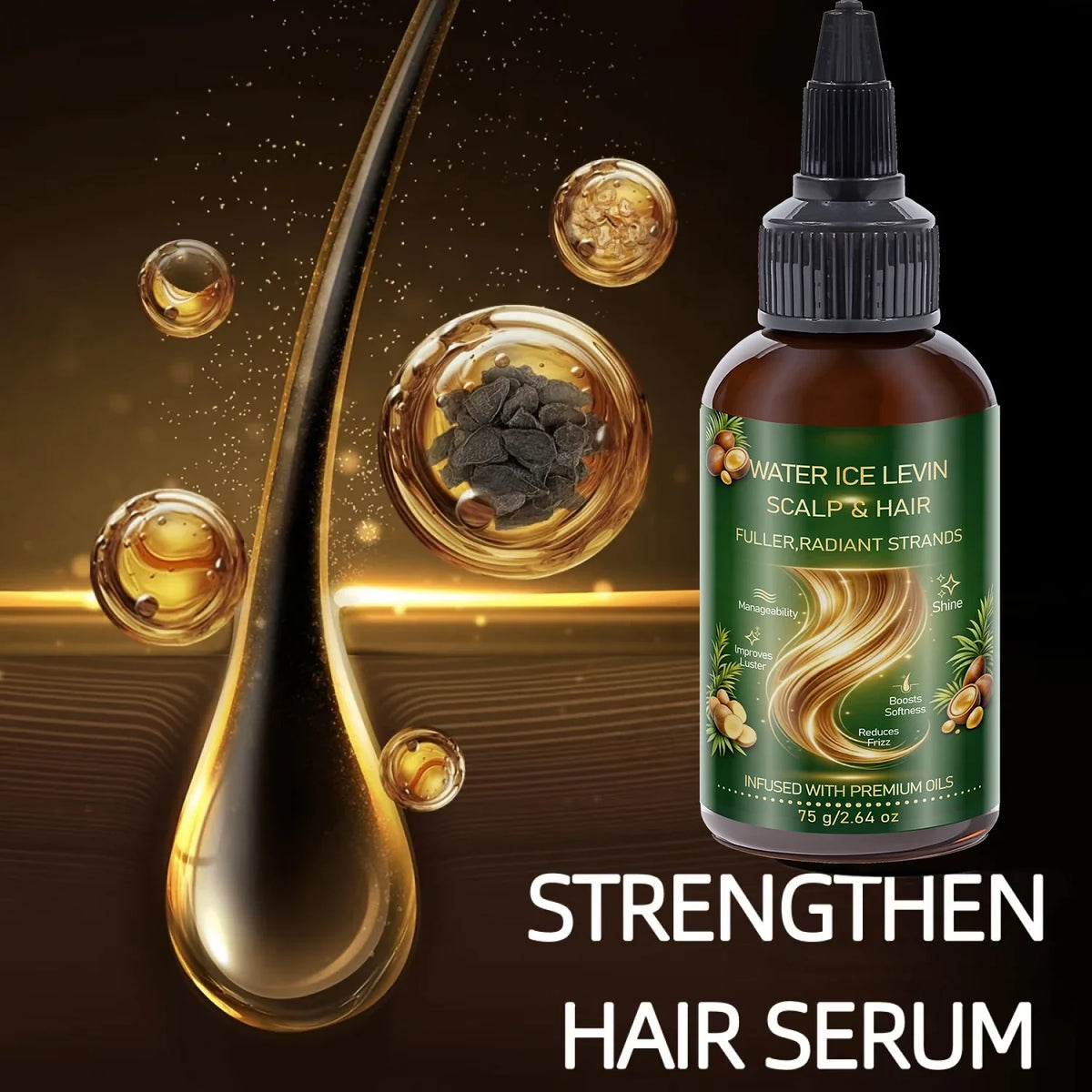 Biotin & Keratin Hair Oil – Frizz Control, Soft & Shiny Hair