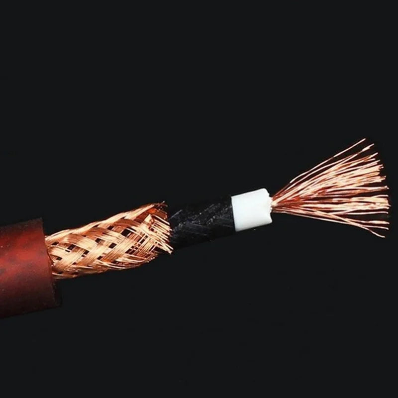 KGR 20AWG Electric Guitar Bass Audio Cable Connector Straight Right
