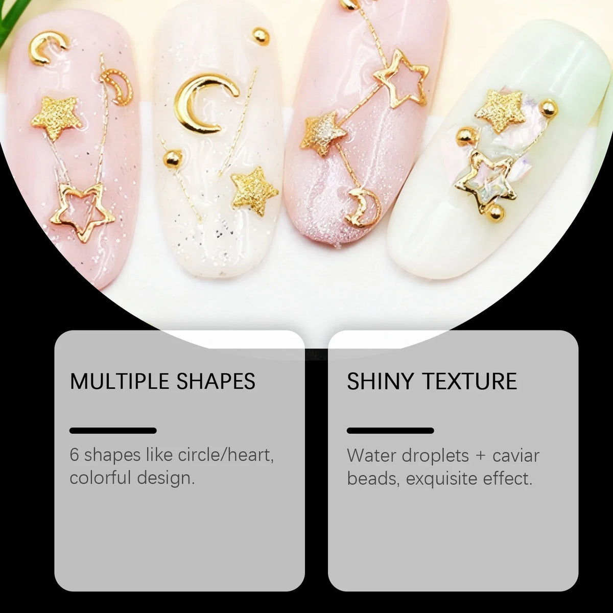 Nymixa DIY Nail Art Kit – 12-Color Pens & Glitter Decorations