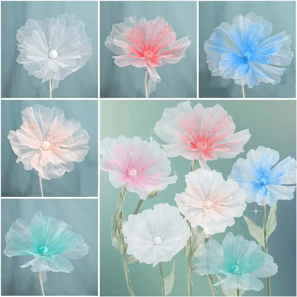 50cm Large 3D Artificial Hanging Flower – Wedding & Event Decor