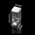 No-Drill Transparent Wall-Mounted Manual Soap Dispenser