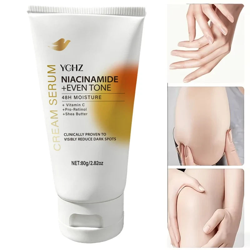 YCHZ Face & Body Brightening Cream – Even Tone, 80g
