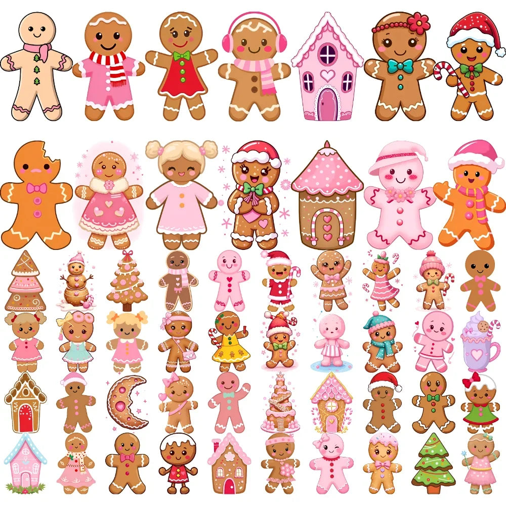 54pcs Christmas Temporary Tattoos – Waterproof Festive Stickers