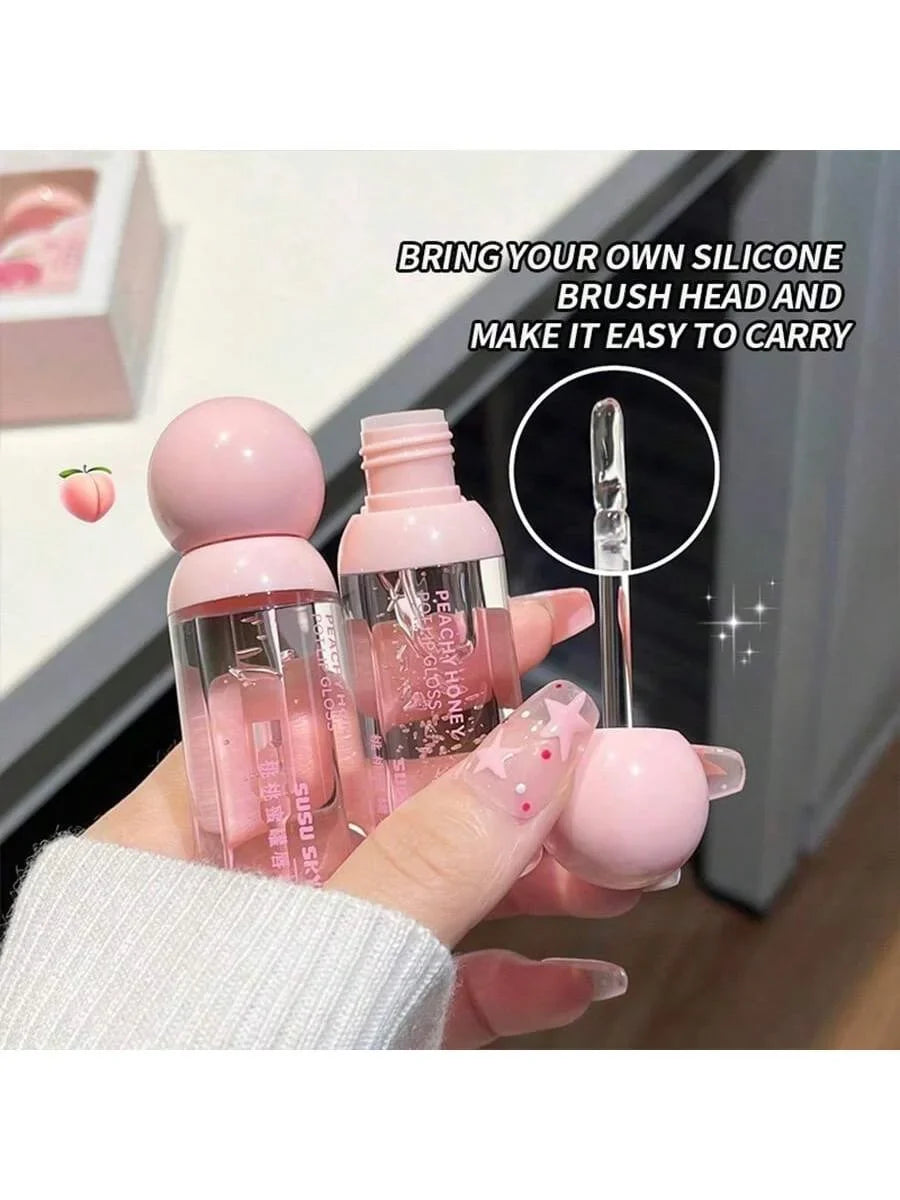 Peach Honey Lip Mask & Lip Honey Set – 24Hr Moisturising
