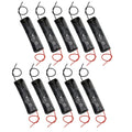10-Pack 18650 Battery Holder Case 1-Slot with Wire Leads – DIY
