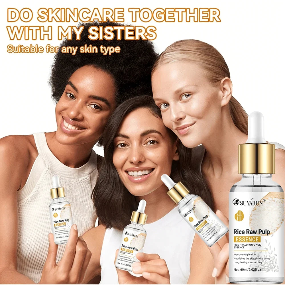 SUYARUN Rice Essence Serum – Hyaluronic Acid & Glycerin