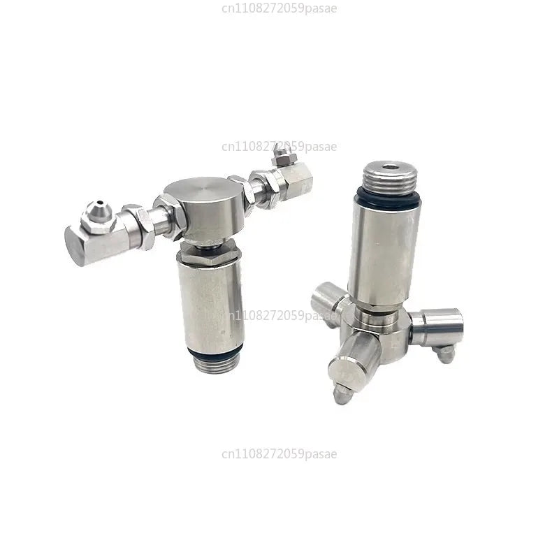 SS304 360° Rotary High-Pressure Car Wash & Industrial Nozzle