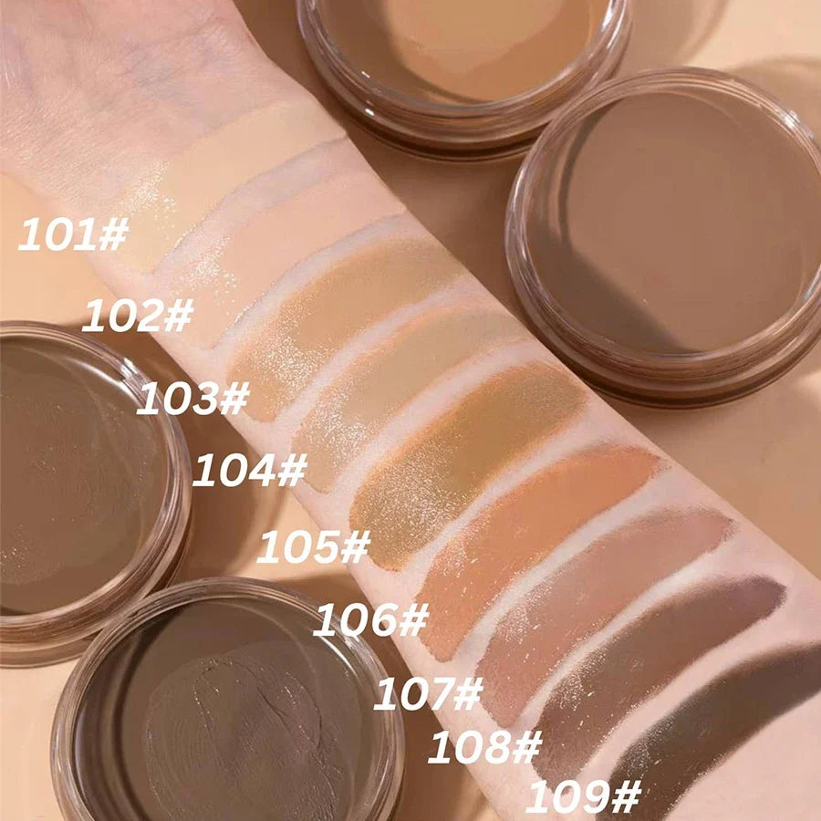 KAFURUX 9-Shade High Coverage Concealer BB Cream – Waterproof
