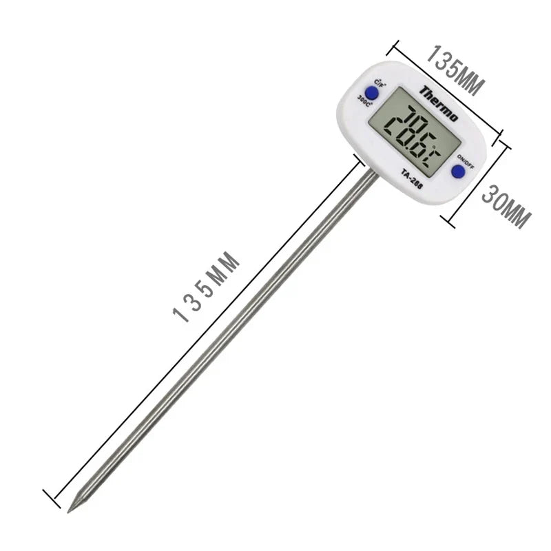 Needle Food Thermometer Kitchen Oil Milk Water Electronic Tools