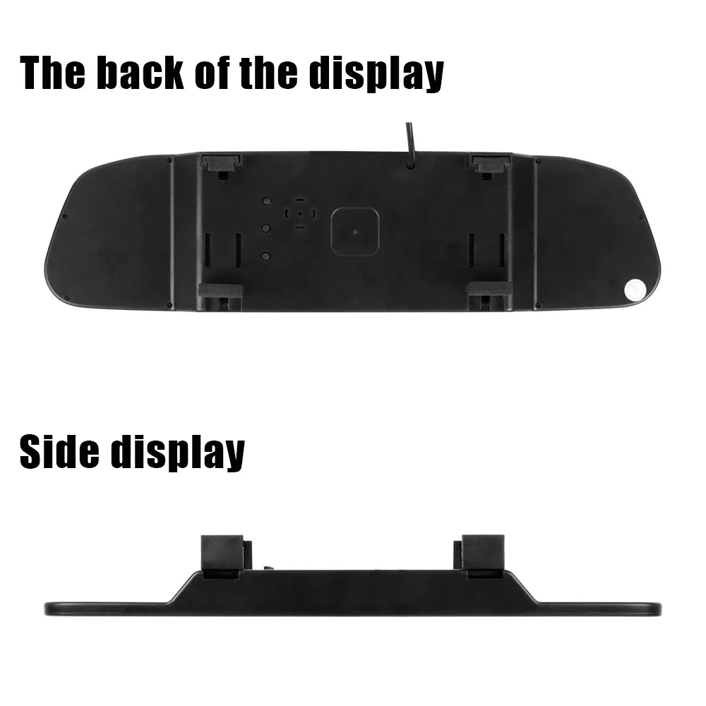 4.3" HD TFT LCD Car Rearview Mirror Monitor | Universal