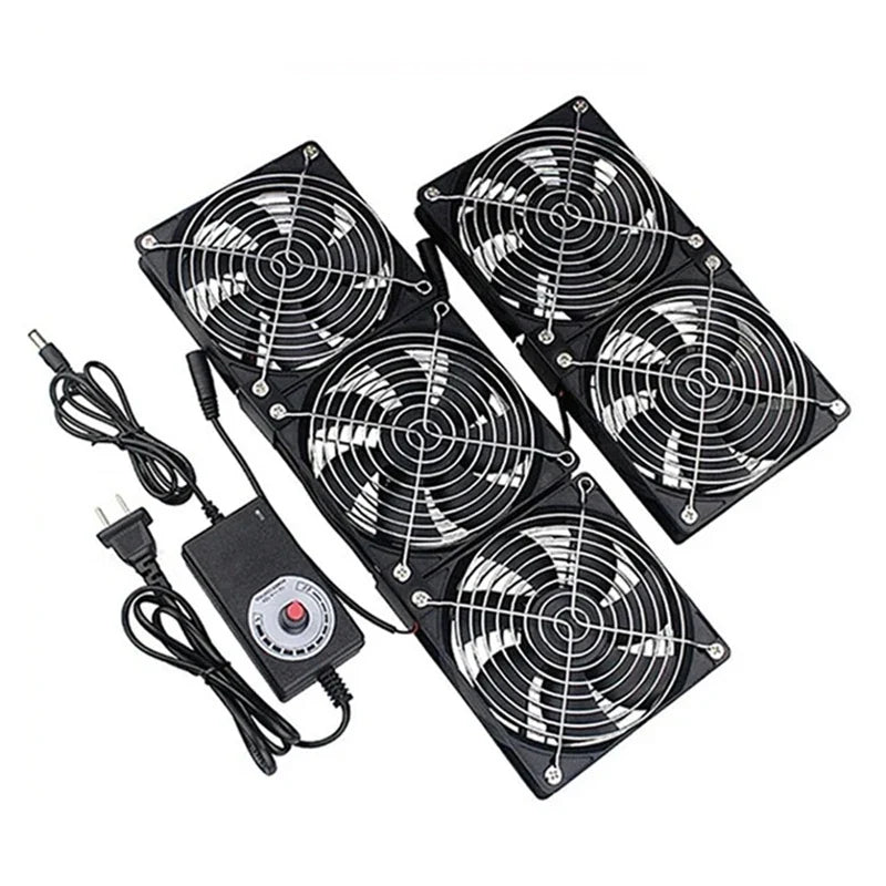 120mm AC Exhaust Cooling Fan with Switch for PC CPU Server Router