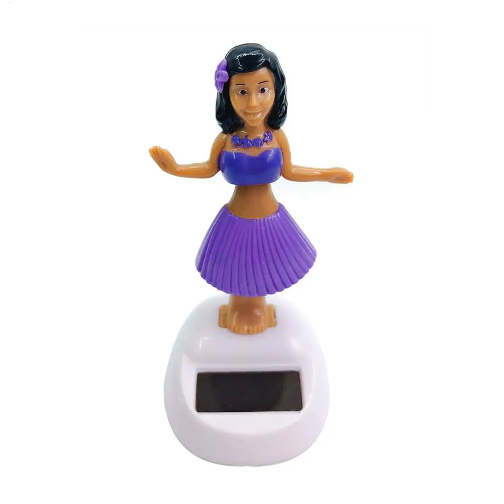 Car Decoration Dancing Doll Accessories Solar Power Toy Shaking Head