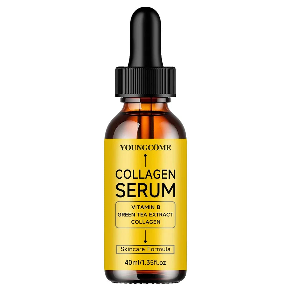 Collagen Face Serum Vitamin B Green Tea Extract Hydrating Facial Care
