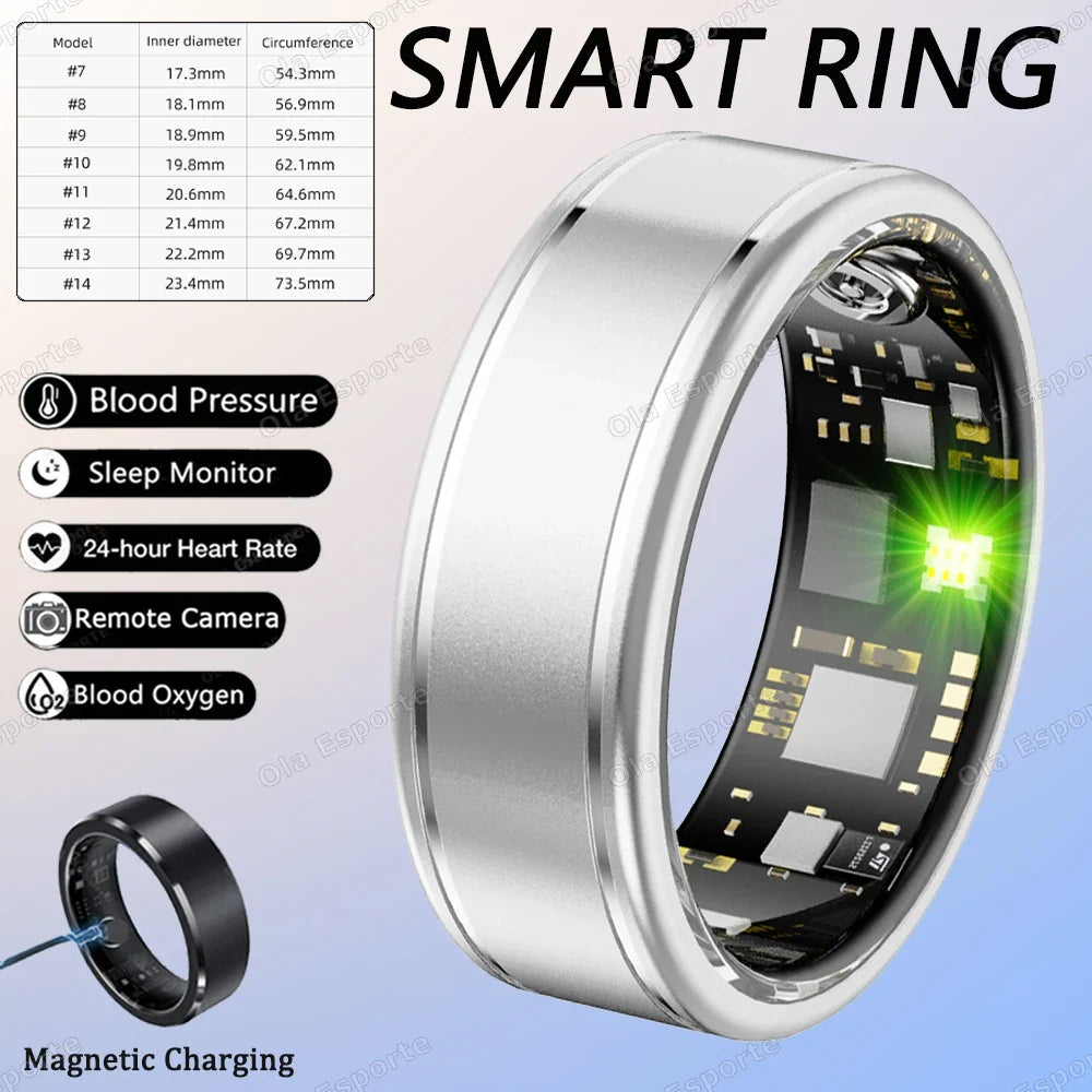 Smart Ring | Heart Rate, SpO2 & Sleep Tracker – 5ATM