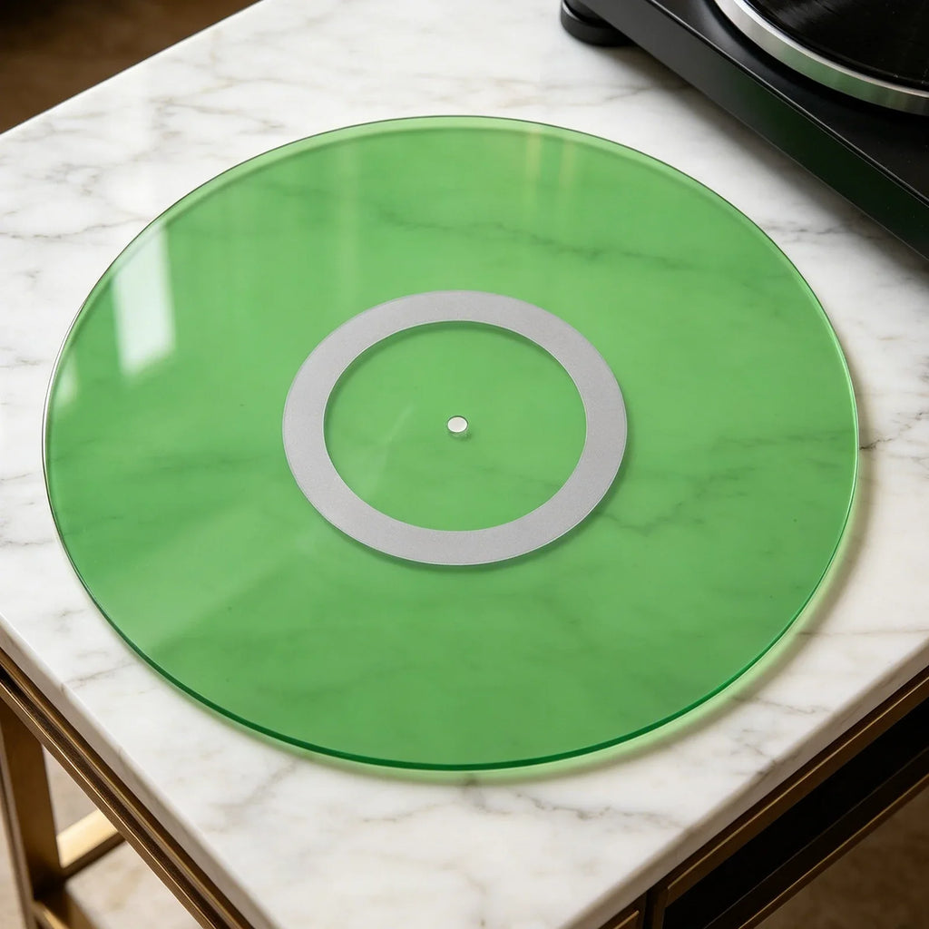 Record Platter Slipmat Anti-static Retro Turntable Mats Low Noise