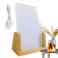 LED Acrylic Sublimation Night Light Photo Frame Display Stand