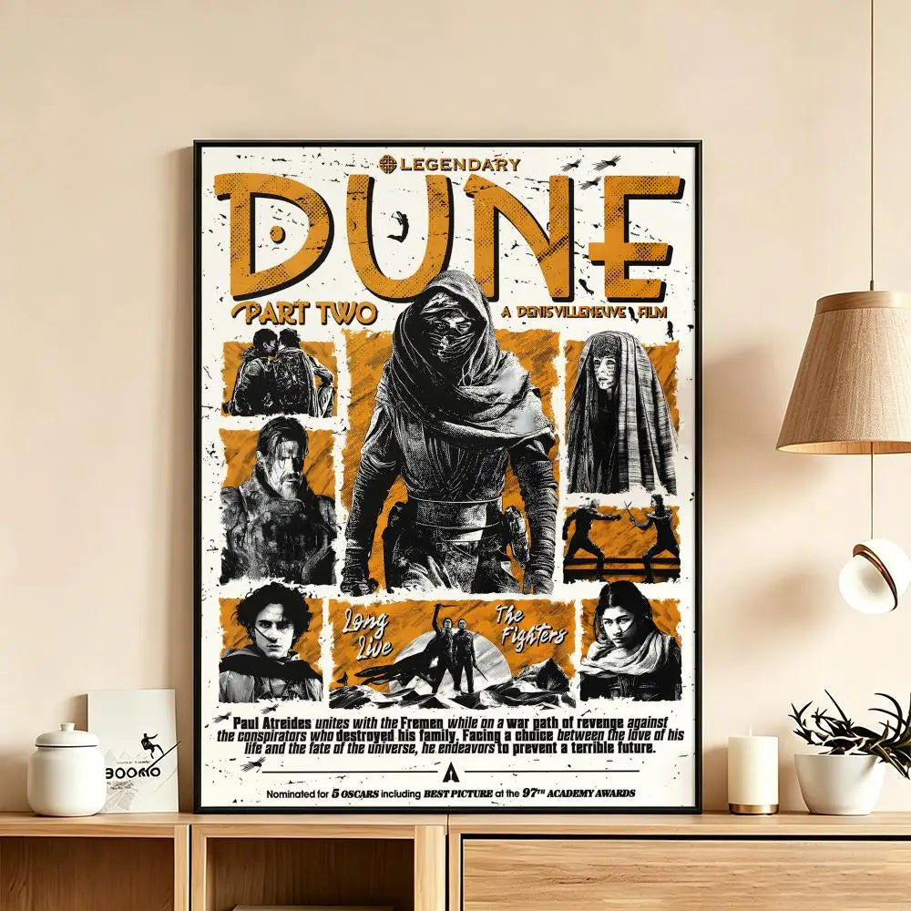 Dune Movie Poster – HD Waterproof Wall Art Print | Home Decor