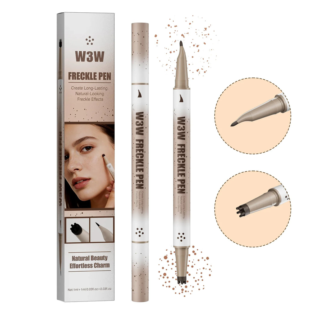 W3W Natural Freckle Stamp Pen – Waterproof & Long-Lasting