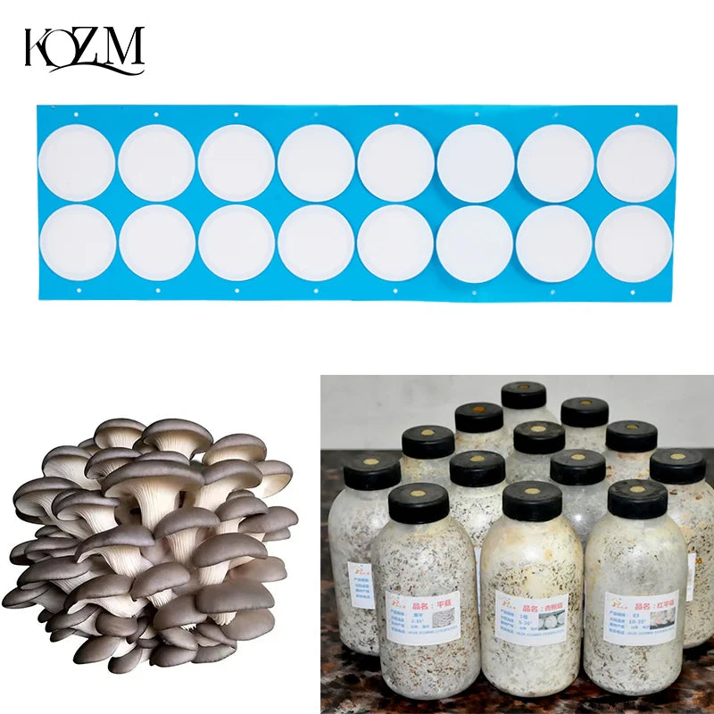 EPTFE Filter Disc Stickers for Mushroom Jar Lids | 59mm & 76mm