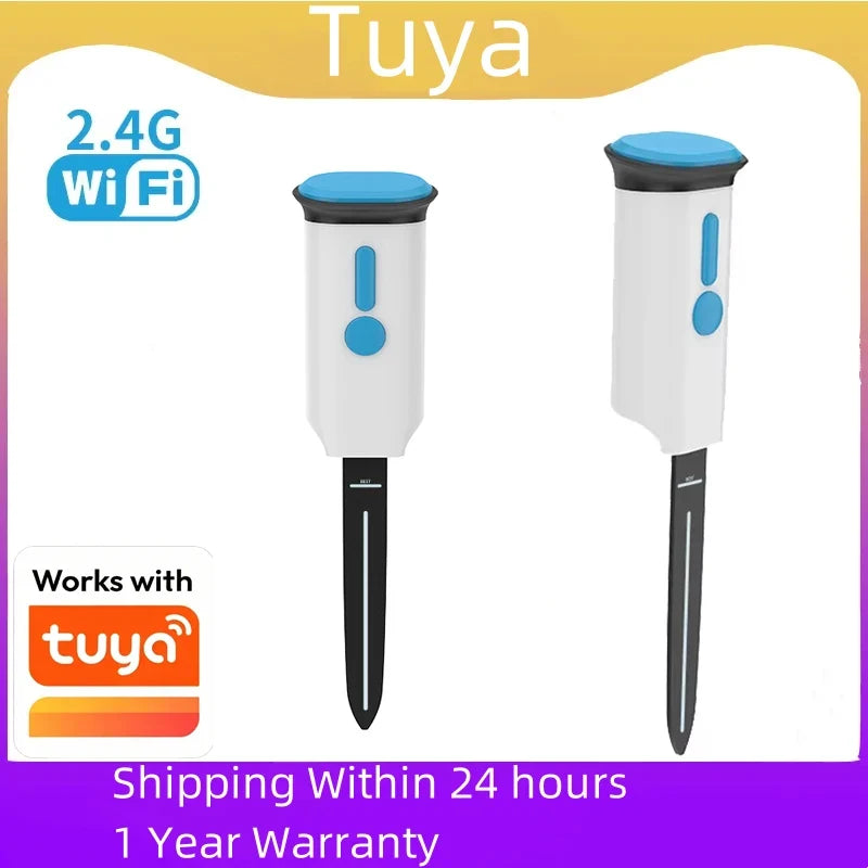 Tuya Wifi Smart Soil Sensor IP66 Waterproof BT 5 0 Garden Automatic