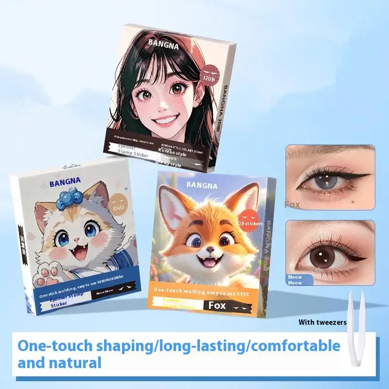 Eyeliner Seal Stickers Waterproof Sweat-Proof | 104–128 Pcs