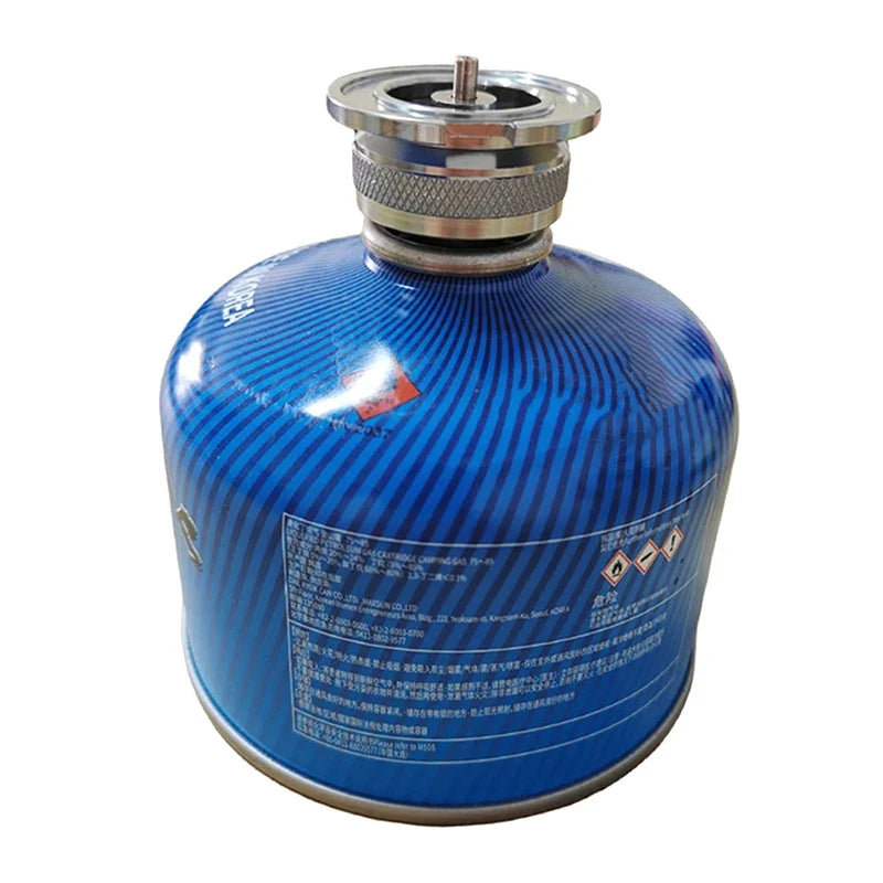 Flat to Gas Cylinder Adapter – Camping Butane Torch Converter