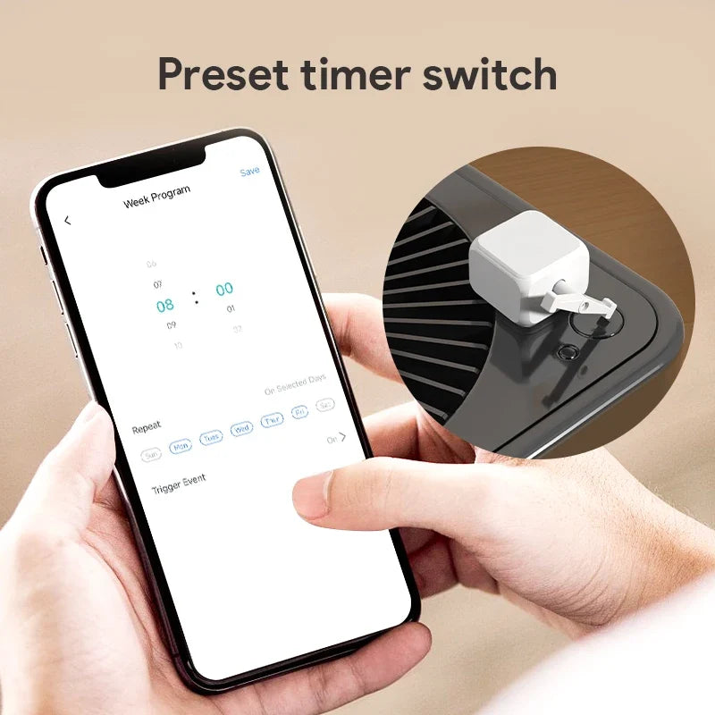 Tuya Bluetooth Fingerbot Robot Button Rocker Switch Remote Controller