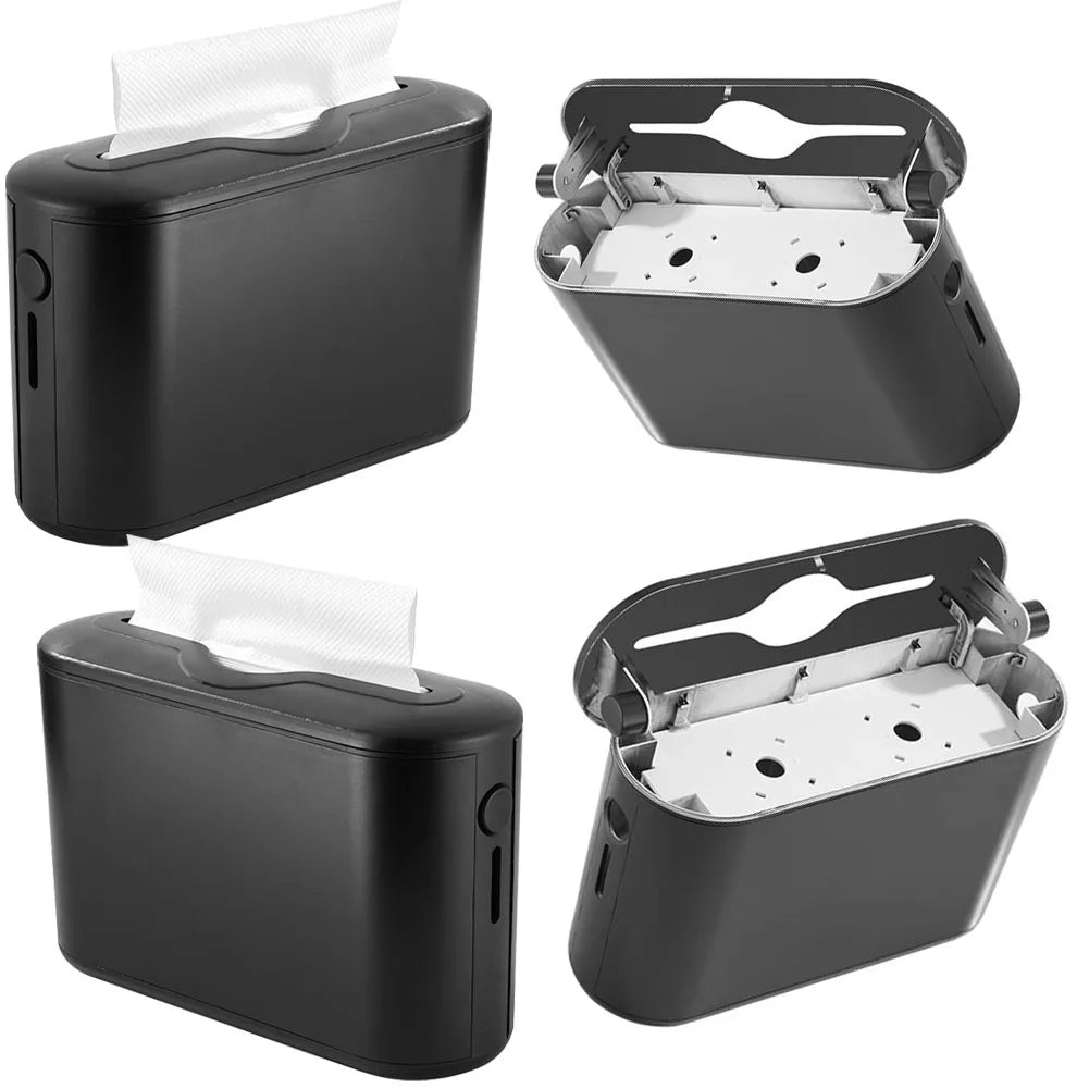 Countertop Paper Towel Dispenser Multifold Holder Hand Facial Napkin