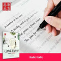 English Copybook Calligraphy Books Adult Word Handwriting Italian
