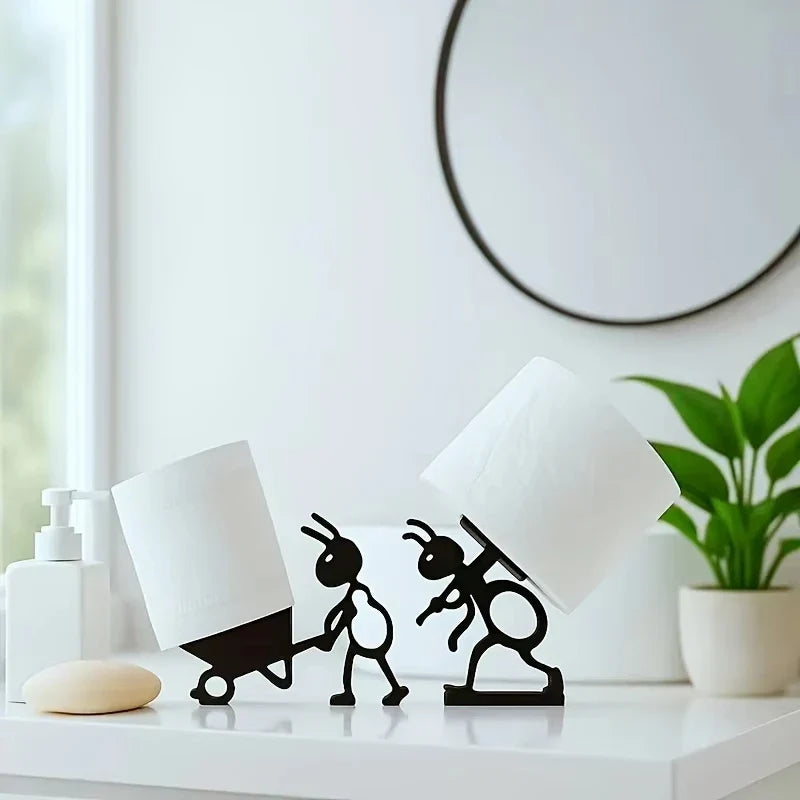 Cute Animal Tissue Holder – Minimalist Paper Roll Holder Gift