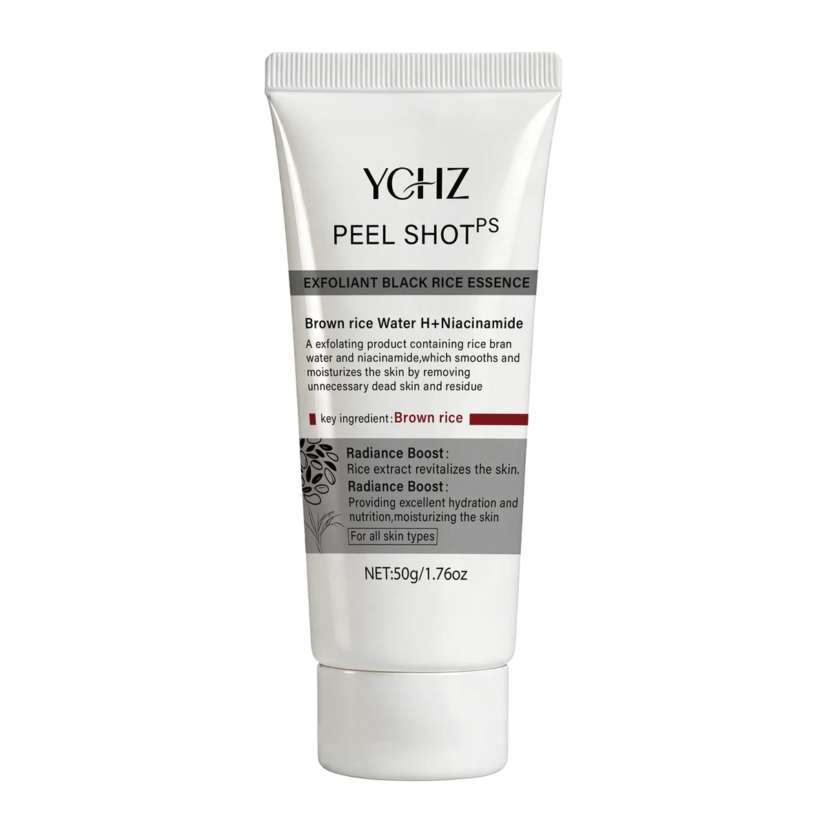 YCHZ Brown Rice Exfoliating Gel – Smooth & Moisturize Skin
