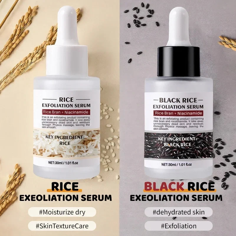 Black Rice 2-Piece Travel Skincare Set – Exfoliate & Cleanse