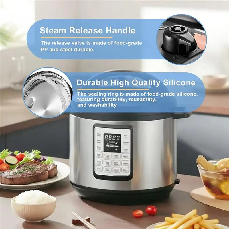 Instant Pot Sealing Ring Replacement Set – 5QT & 6QT Duo Kit