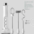 BALASHOV 3-in-1 Rechargeable Electric Milk Frother & Mixer