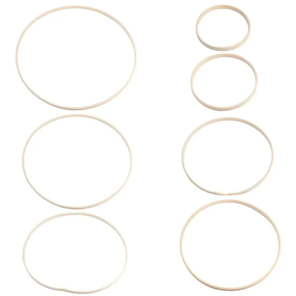 Bamboo Wreath Hoop Ring 10–30cm | DIY Crafts & Floral Décor