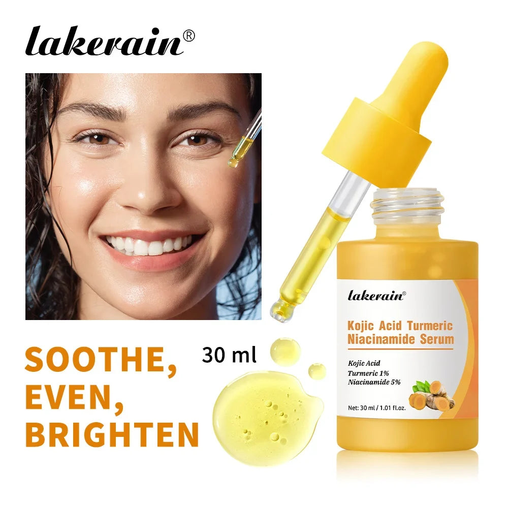 Kojic Acid Turmeric Niacinamide Brightening Glow Serum 30ml