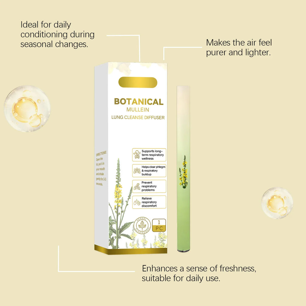 Herbal Nasal Inhaler Stick – Cooling Mint, Rosemary & Castor Oil