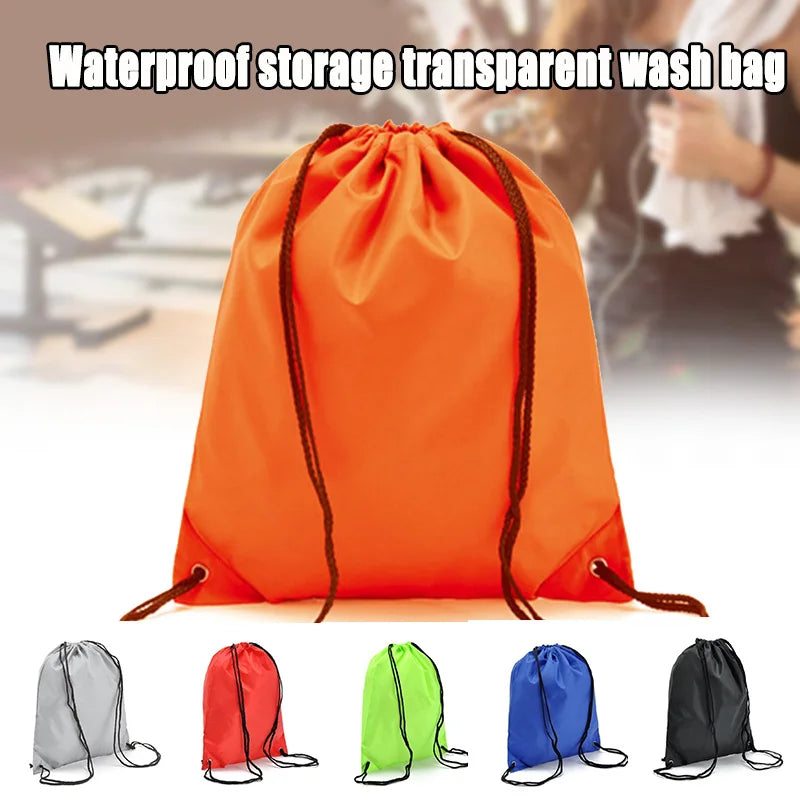 Drawstring Backpack Bag – Sport, School & Travel | Polyester